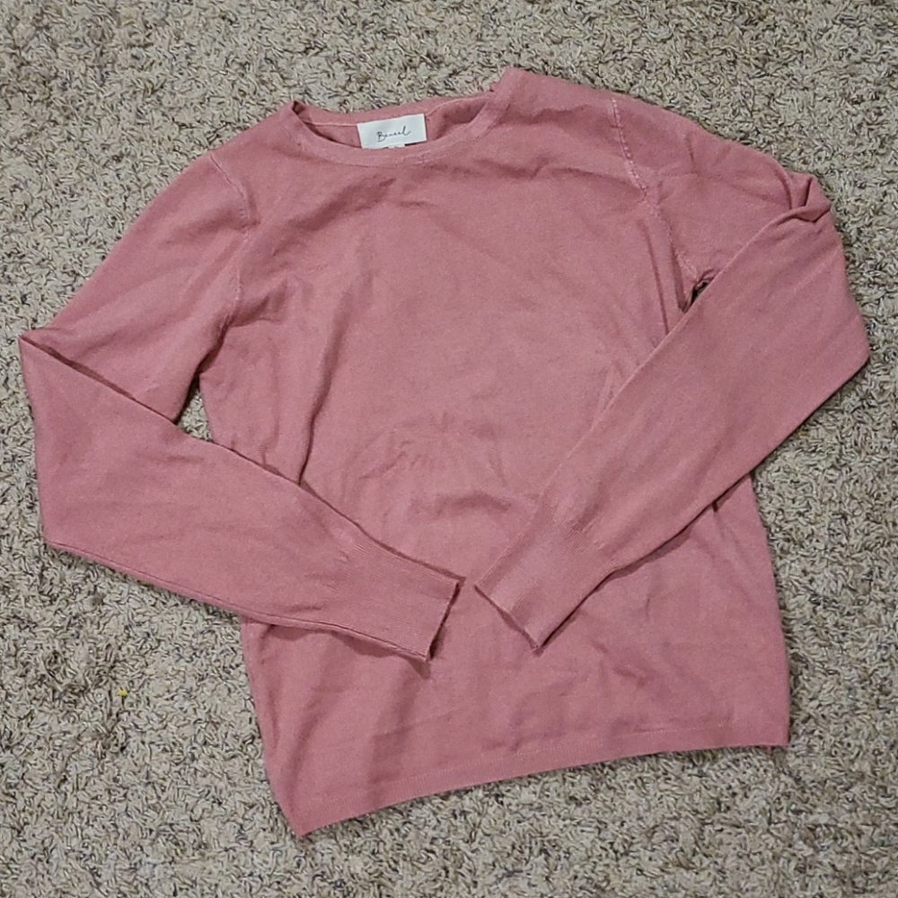 Dusty rose sweater
